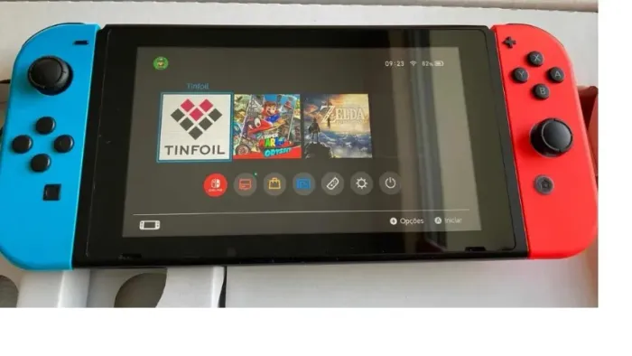 Nintendo Switch Desb, MicroSD Ultra 1TB, Bolsa Dobe