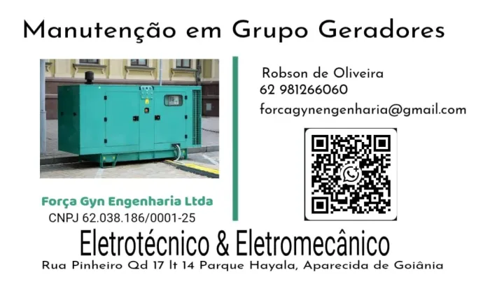 Manutenção em Grupo Geradores 