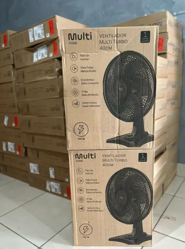 Ventilador Mesa Turbo 40cm 3 Vel Multi