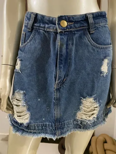 Saia jeans