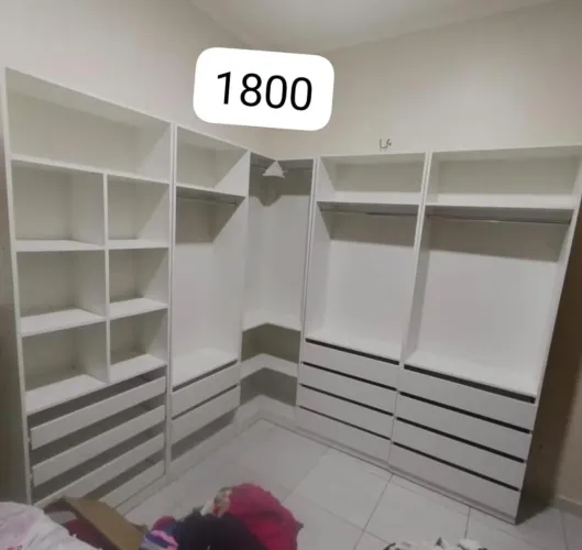 Closet roupeiros em 100% MDF 
