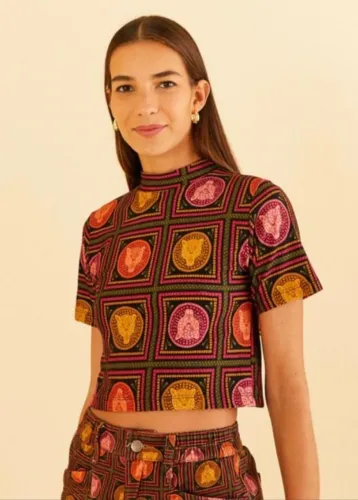 Cropped "Azulejo de Onça" Farm - P
