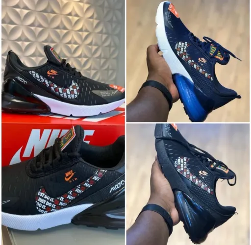 Tênis Nike 290 e 90 - Preto azul marinho diversos