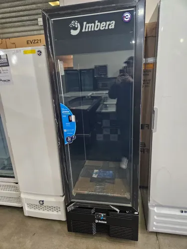 freezer vertical 576L porta de vidro com led - a pronta entrega