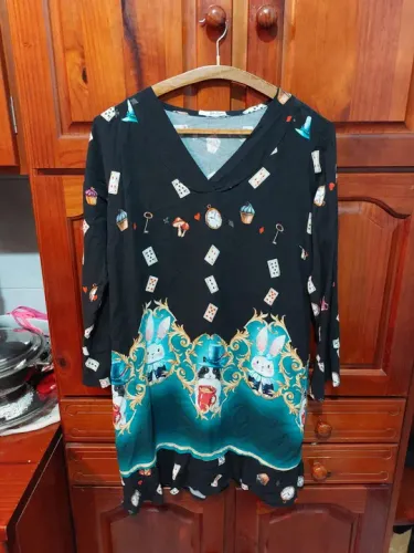 Vestido Alice no País das Maravilhas