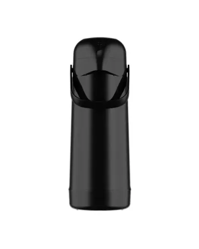 Garrafa Termica 1L ServJato Preta Termolar Magic Pump 8700 - Promocao - Entrega Gratis