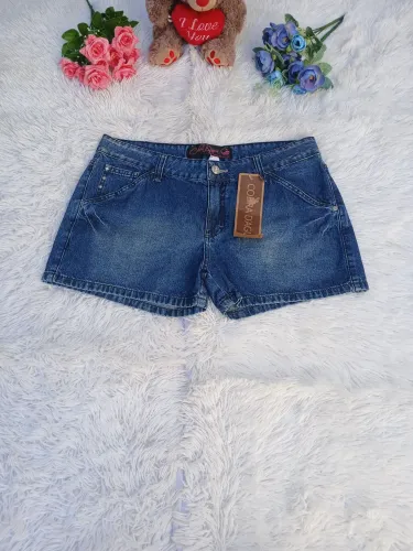Short Jeans Cobra D'Água Feminino