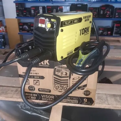 Máquina Inversora de solda 150amp 220v Profissional - Tork (Loja)