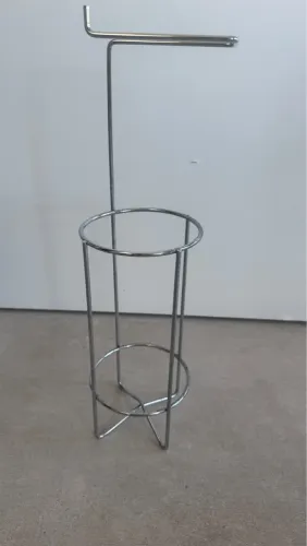 Suporte/Porta Papel Higiênico Cromado