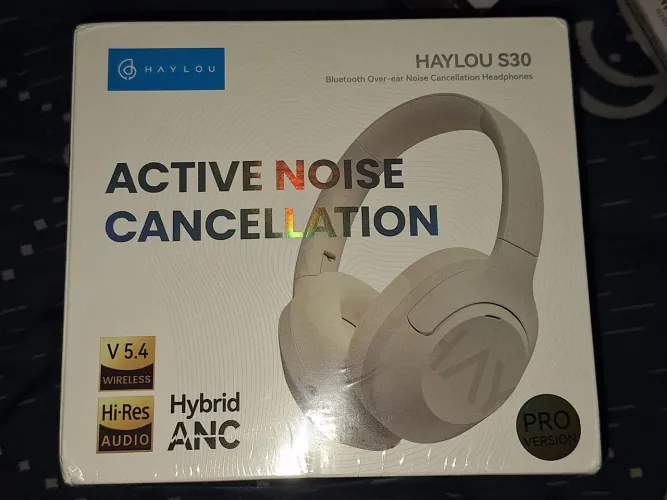 [Novo]Fone de Ouvido Haylou S30 pro(branco)[lacrado]