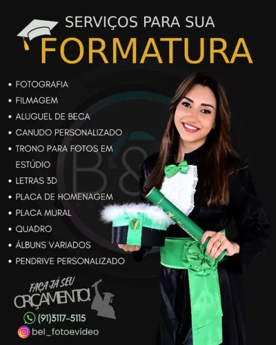 Serviços para sua Formaturas 