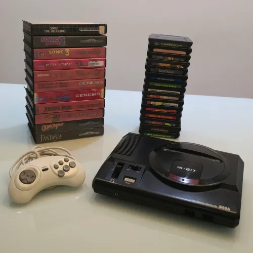 Mega Drive 1 (26 jogos opcionais)
