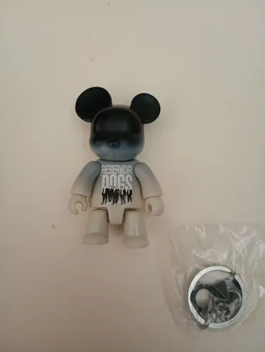 ART toy Mini Qee Cães de aluguel chaveiro 