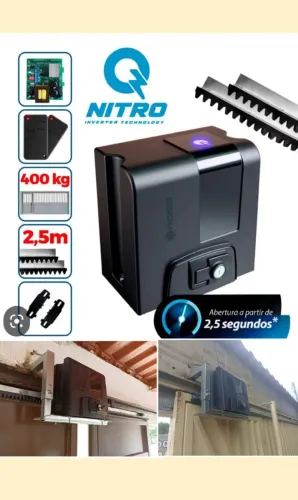 Motor para Portão Automático Nitro 3 segundo