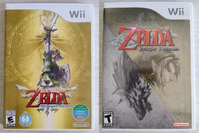 Zelda Twilight Princess + Skyward Sword - Wii