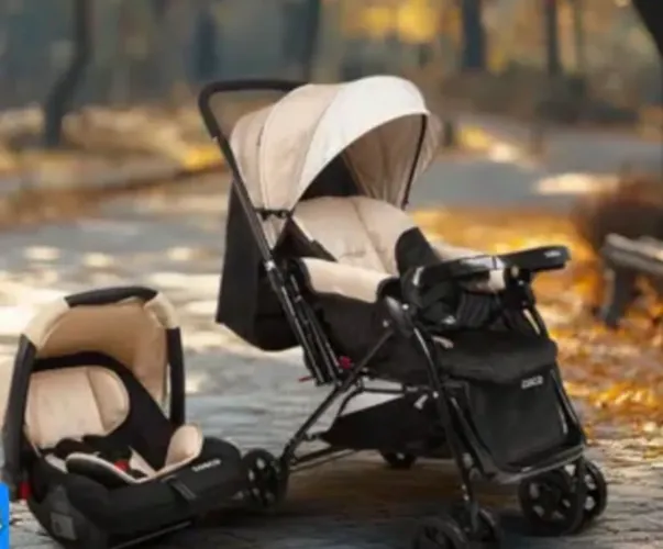 CARRINHO DE BEBÊ + BEBÊ CONFORTO COSCO