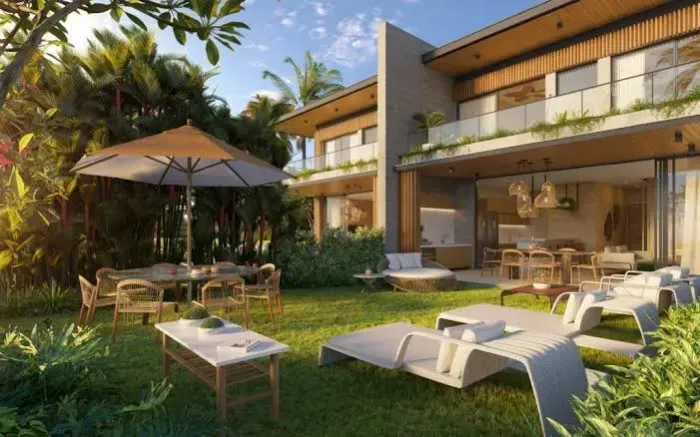 OCEAN GARDEN - Casa Duplex com 251m2 (177m2 + Garden 73m2) 4 suítes e 4 vagas - Porto das