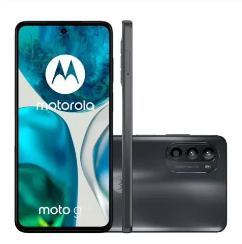 Smartphone Motorola Moto G52,  Tela 6.6", 4GB RAM, 128GB, Câmera Frontal de 16 MP Branco