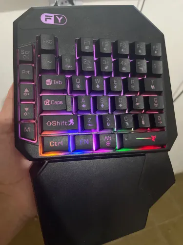 Teclado de uma mão para pc ou mobilado