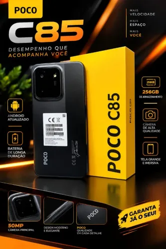 POCO C85- NOVO E LACRADO