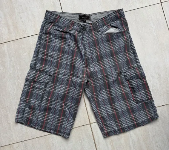 Bermuda masculina xadrez TAM 40