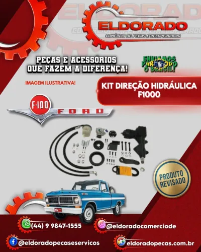 Kit Direção Hidráulica F1000