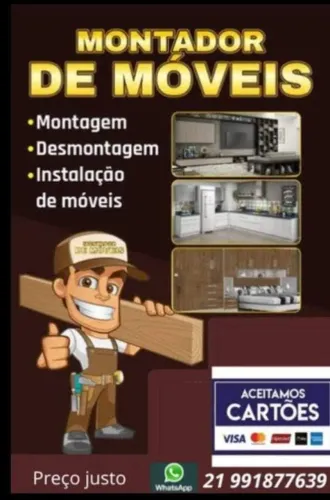 Montador de moveis, limpeza de estofados, limpeza de painel solar, marido de aluguel