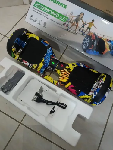 SCOOTER ELETRICO HOVERBOARD OKM LACRADO AC CARTÃO ENTREGO