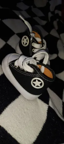 Sapato all star 0 a 3 meses unissex