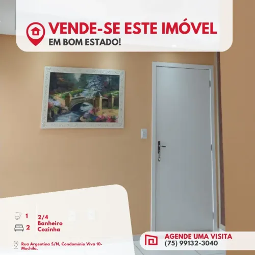 Apartamento para venda em condomínio - Feira de Santana - BA