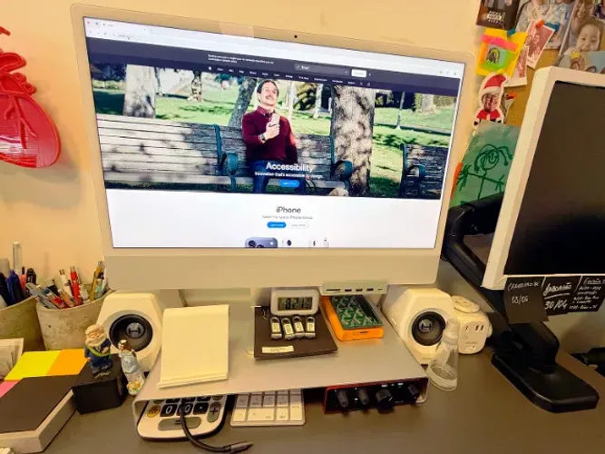 iMac 24" M1 8gb e SSD 512gb