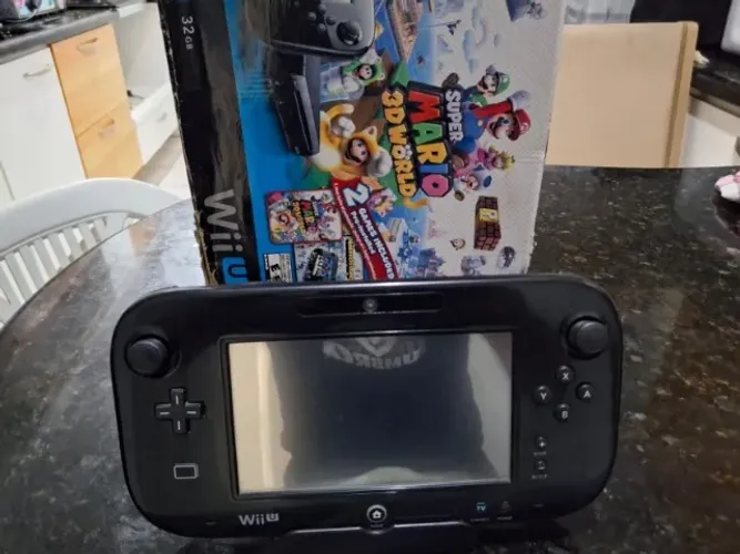 Nintendo Wii U - 32GB - ORIGINAL - GAME PAD E CONSOLE PARA TV