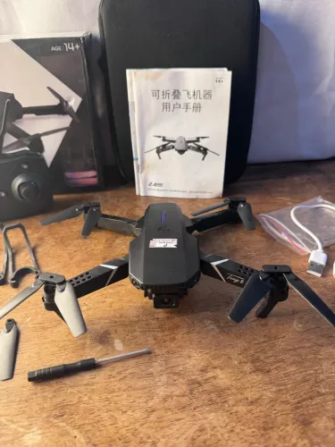 Drone Inspiration Mini Pro 4k Com Câmera Full HD e GPS, Pack Maleta