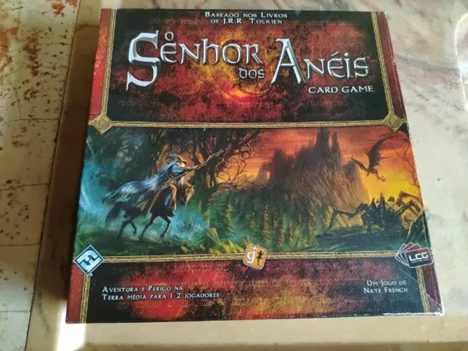 O Senhor dos Anéis CardGame - Jogo Completo da Galápagos