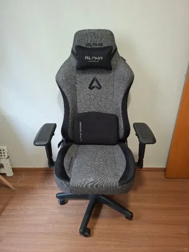 Cadeira gamer de tecido