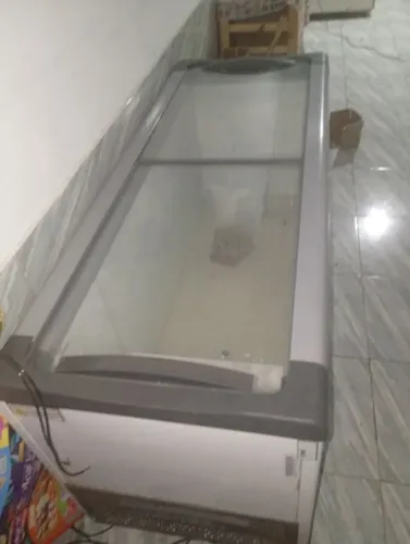 Freezer horizontal porta de vidro 220v