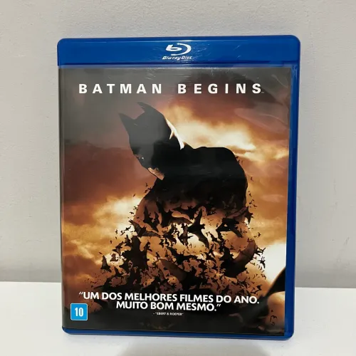 Encarte original bluray Batman Begins