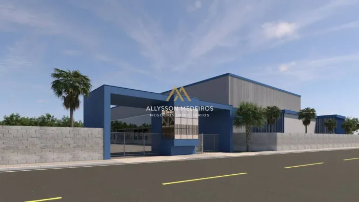 Galpão para alugar, 525 m² por R$ 11.287/mês - Macaíba - Macaíba/RN