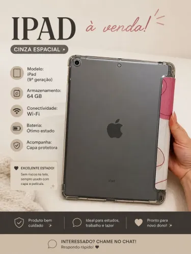 iPad 9th Geração - NOVÍSSIMO