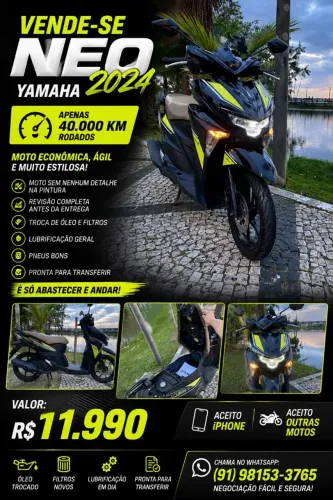 Vendo moto Yamaha Neo 125 2024