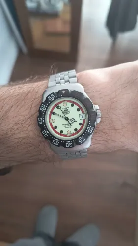 TAG Heuer Fórmula 1 vintage Full Lume