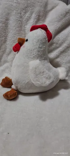 Vendo pelúcia galo 40 cm nova.