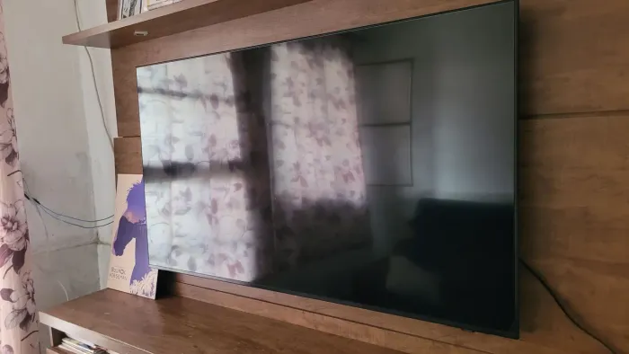 Smart TV Samsung 55" TU8000 (com defeito)