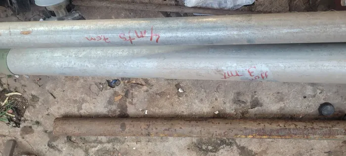 Tubos galvanizados 3polegadas