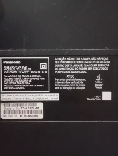 Vende-se uma televisão em perfeito estado, incluso o suporte da parede e controle,comple