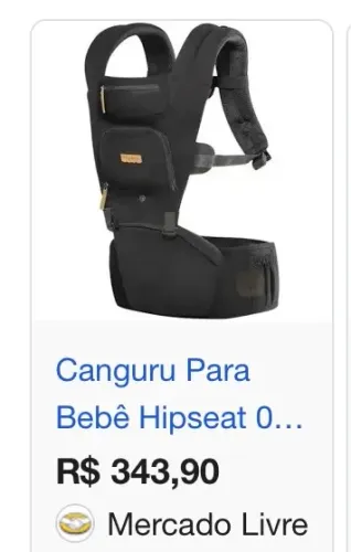 Canguru Fisher Price hip seat ORIGINAL