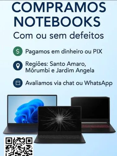 Comprar de notebook com ou sem Defeito