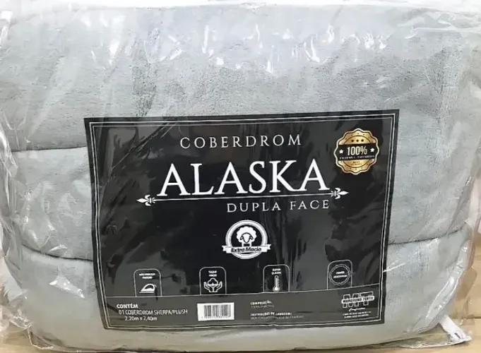 **Coberdrom Alaska Queen - Perfeito para o frio\!**
