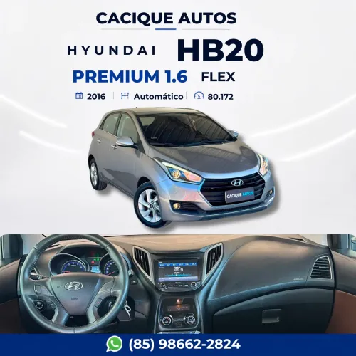Hyundai HB20 Premium 1.6 Flex 16V Aut. 2017