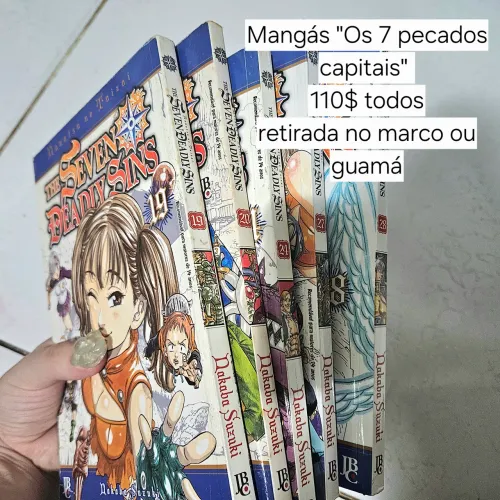 Mangás Os 7 pecados capitais